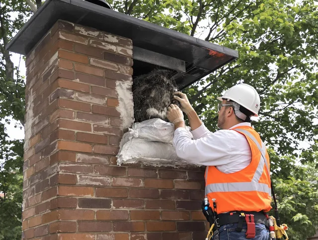 Humane removal of debris and animals by Culver City Chimney Sweep in Culver City, CA
