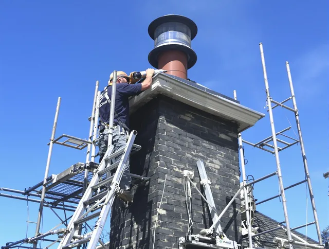 Sturdy chimney crown finished by Culver City Chimney Sweep in Culver City, CA