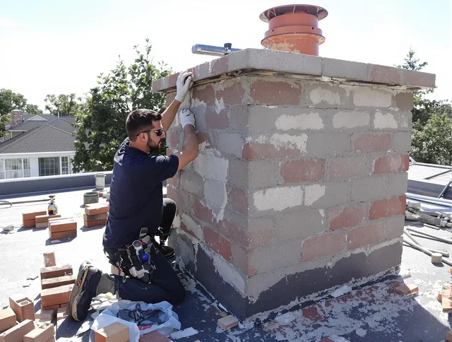 Advanced chimney repair process by Culver City Chimney Sweep in Culver City, CA