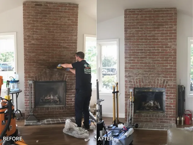 Finished chimney sweeping service by Culver City Chimney Sweep in Culver City, CA