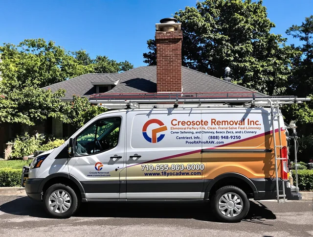 Culver City Chimney Sweep technician removing creosote safely in Culver City, CA